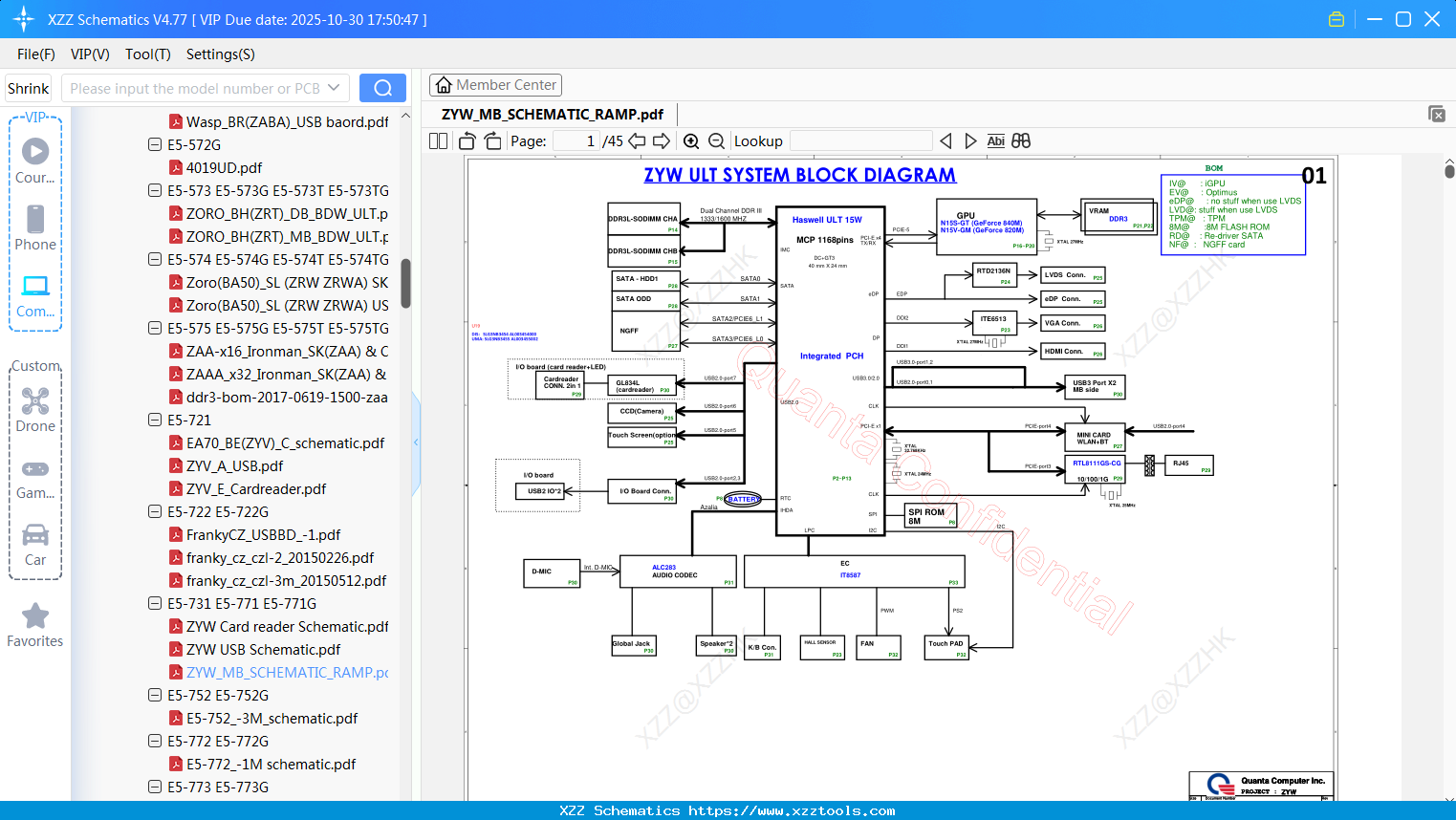 Laptop ACER ZYW_MB_SCHEMATIC_RAMP
